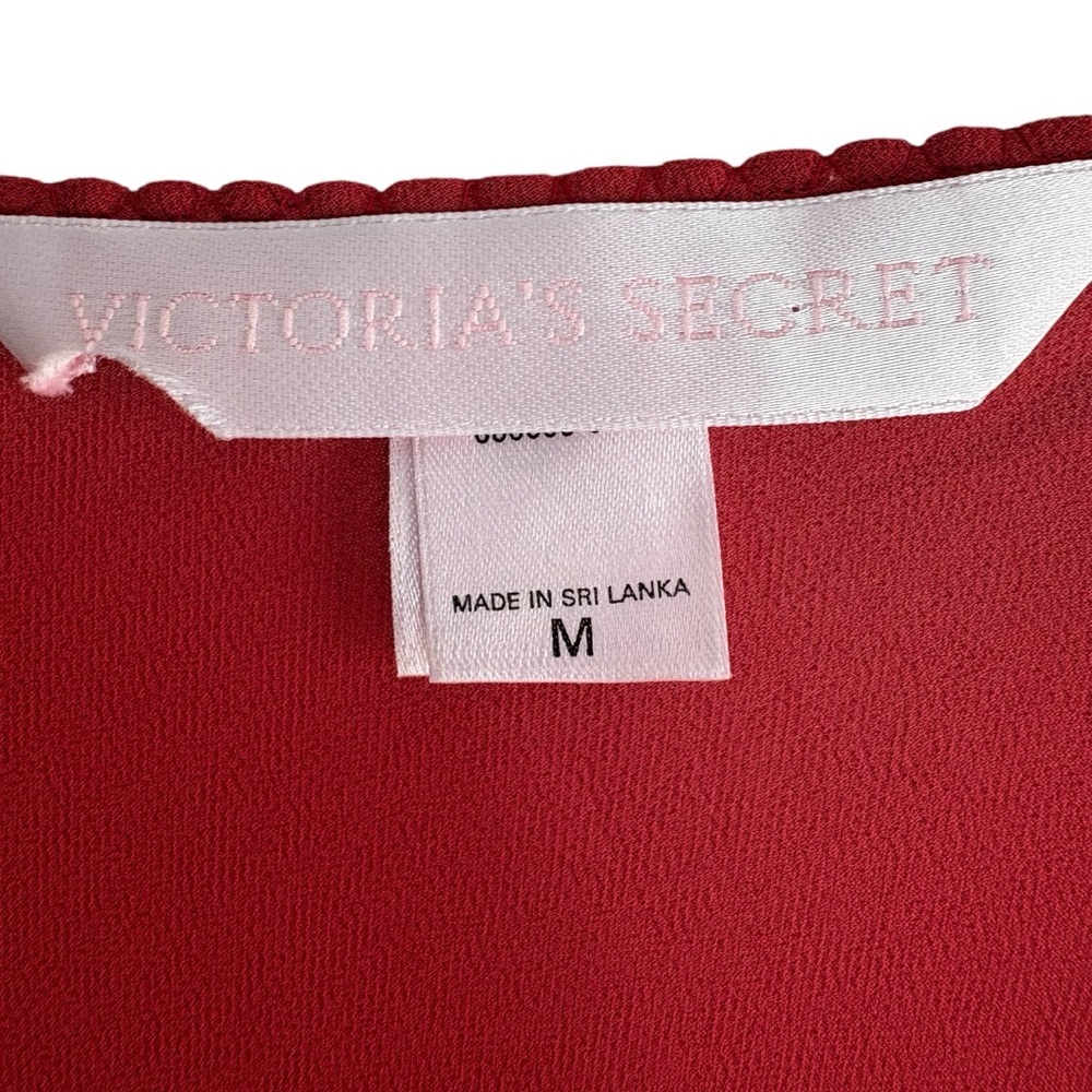 VICTORIA's SECRET Nightie / Robe Set in Cienna (Rust) Size Medium -- SEXY!!! - Picture 8 of 13